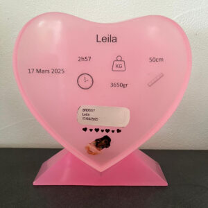 Cœur en résine epoxy